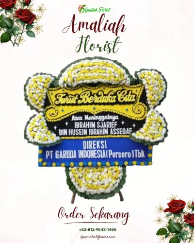 Papan Bunga Duka di Ketami